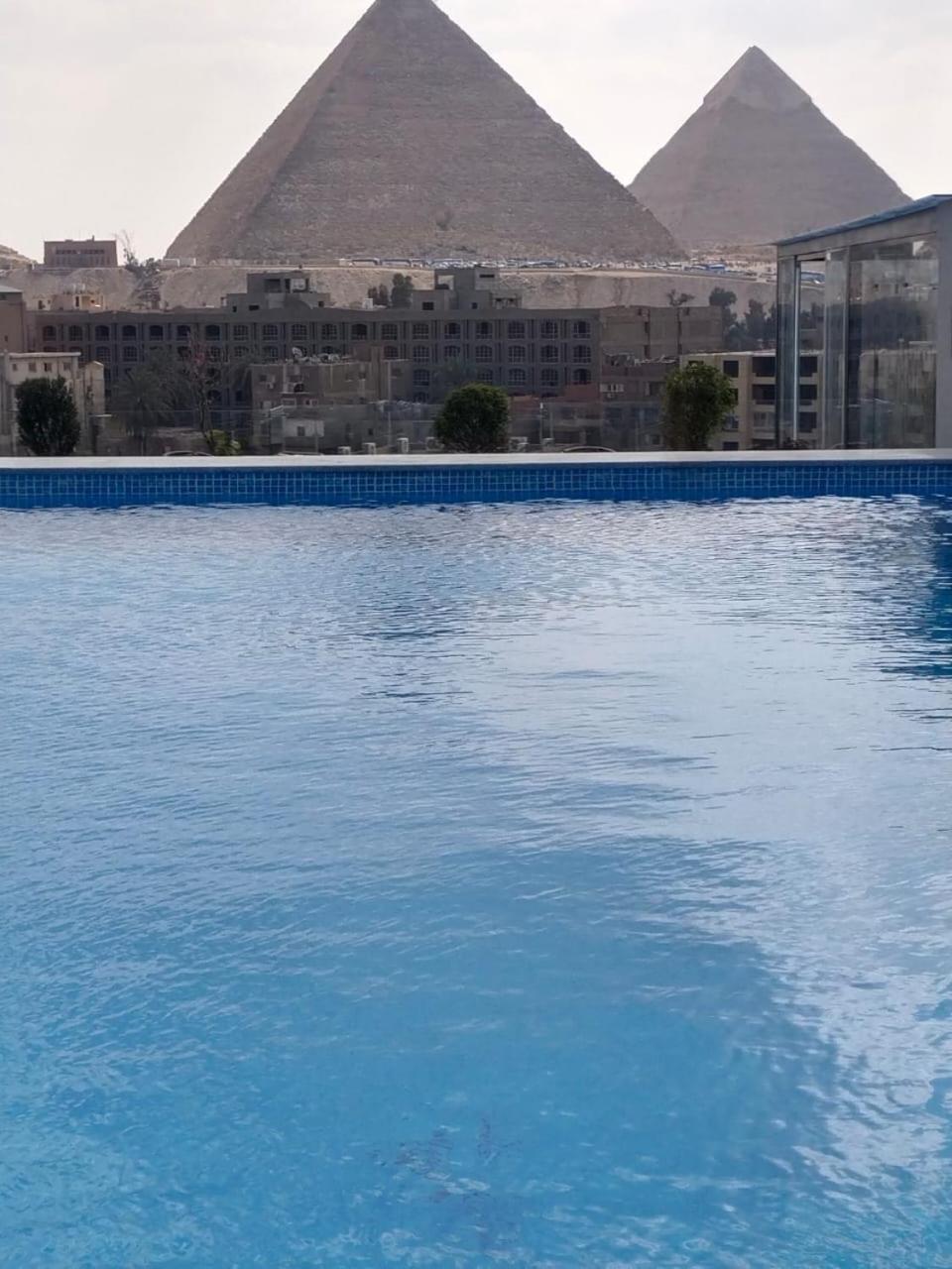Pyramid Front Hotel Al Kawm al Akhdar Exterior foto